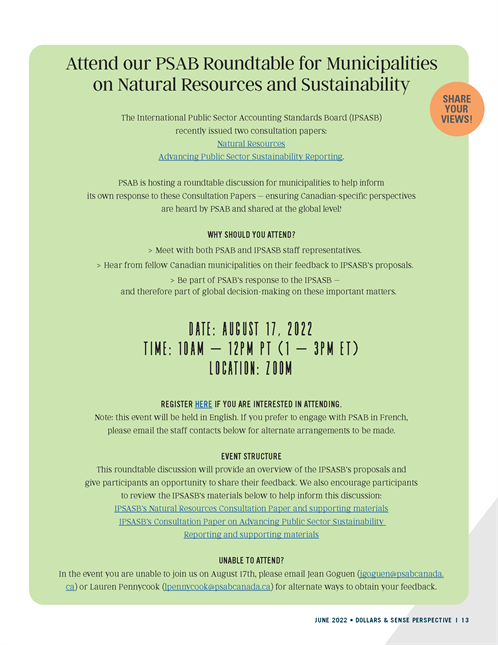 2022 Accounting Auditing Forum Psab Special Newsletter Page